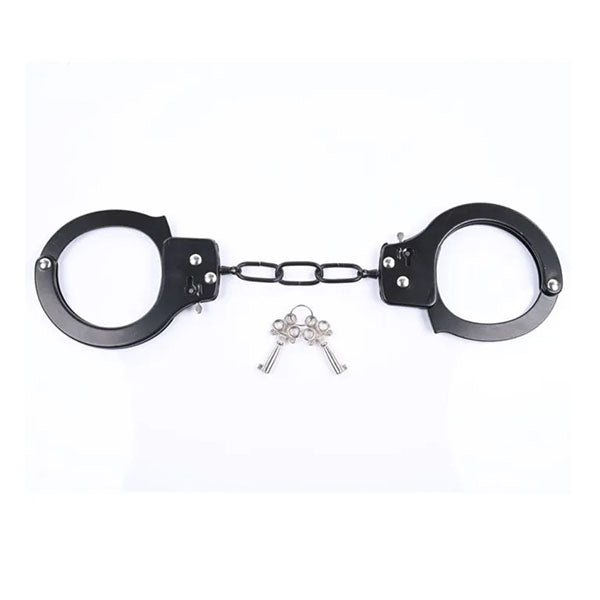 Sex And Mischief Shadow Cuff Kit Black 2 Piece Set