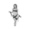 Sex And Mischief Thigh And Wrist Cuffs Black Restraints