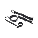Sex And Mischief Thigh And Wrist Cuffs Black Restraints
