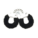 Whipsmart Classic Furry Cuffs Furry Restraints With Bonus Eye Mask