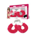 Whipsmart Classic Furry Cuffs Furry Restraints With Bonus Eye Mask