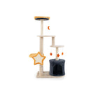 128Cm Multi Level Cute Cat Tree For Indoor Cats