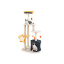128Cm Multi Level Cute Cat Tree For Indoor Cats