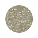 Daisy Dreamtime Round Linen Rug