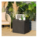 118L Deck Box For Patio Tools