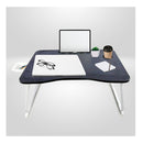 Ekkio Extra Large Multifunctional Portable Bed Tray Laptop Desk Black