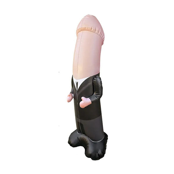 S Line Dickheads Groom Bop Bag 100 Cm Inflatable Penis Punching Bag