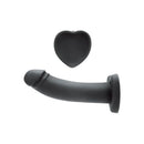 Whipsmart Heartbreaker 7 Inches Dildo Black With Heart Shaped Base