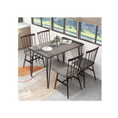 5 Piece Dining Table Set For 4 With Kitchen Table And 4 Chairs
