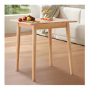 80Cm Wooden Dining Table Square For Kitchen Cafe Restaurant