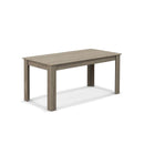 160 Cm Modern Dining Table With Sturdy L Shaped Legs