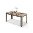 160 Cm Modern Dining Table With Sturdy L Shaped Legs