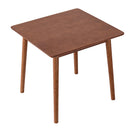 80Cm Wooden Dining Table Square For Kitchen Cafe Restaurant