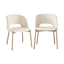 Dining Chair Set Of 2 Sherpa Kitchen Chair