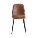 Dining Chairs Kitchen Accent Chair Lounge Room Pu Leather