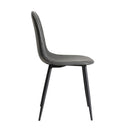 Dining Chairs Kitchen Accent Chair Lounge Room Pu Leather