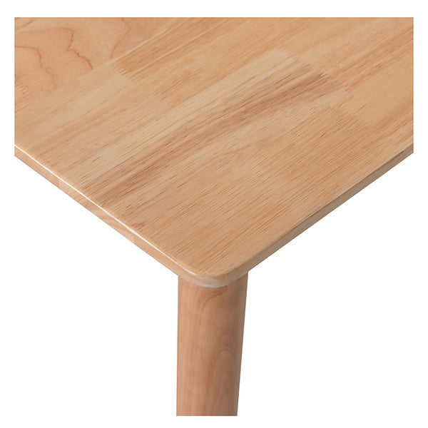 140Cm Wooden Dining Table For Kitchen Cafe Restaurant Rectangle