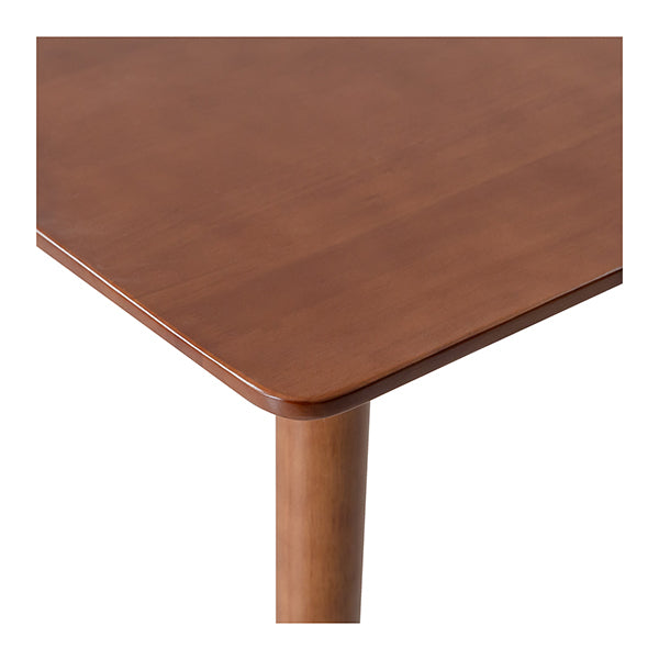 140Cm Wooden Dining Table For Kitchen Cafe Restaurant Rectangle