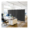 6 Panel Folding Room Divider With Lockable Wheels