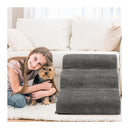 3 Tier Foam Dog Ramp With Storage Bag And Hand Strap