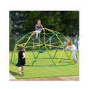 3M Kids Climbing Dome With Swing Outdoor Jungle Gym Climber Green