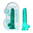 Realrock 7 Inches Realistic Dildo With Balls Dong