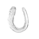King Cock Clear Double Trouble Penetration Dong