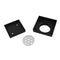 115X115Mm Bathroom Brass Smart Tile Insert Floor Waste Shower Grate
