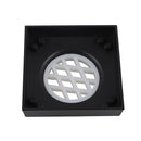 115X115Mm Bathroom Brass Smart Tile Insert Floor Waste Shower Grate