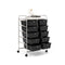 10 Drawer Storage Cart With Universal Wheels And Removable Drawer