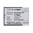 Cameron Sino Cs Kye678Xl 3100Mah Battery For Kyocera Duraforce Mobile