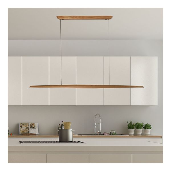 Eastoft Ash Wood Tricolour Led Pendant