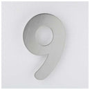 House Number Stainless Steel 150mm 9