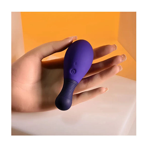 Selopa Egg Me On Purple 10 Cm Rechargeable Egg With Wireless Remote