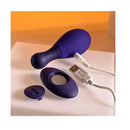 Selopa Egg Me On Purple 10 Cm Rechargeable Egg With Wireless Remote