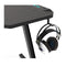 Rgb Gaming Desk Z Shape Black 120Cm