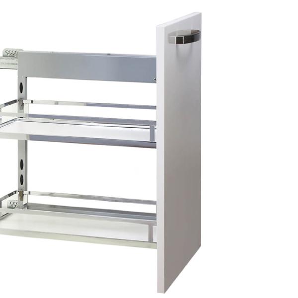 Provedore Pull Out Under Bench Storage for 200mm Cabinet Right Side ...