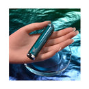 Playboy Pleasure Emerald Blue Rechargeable Glass Tipped Bullet