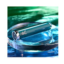 Playboy Pleasure Emerald Blue Rechargeable Glass Tipped Bullet