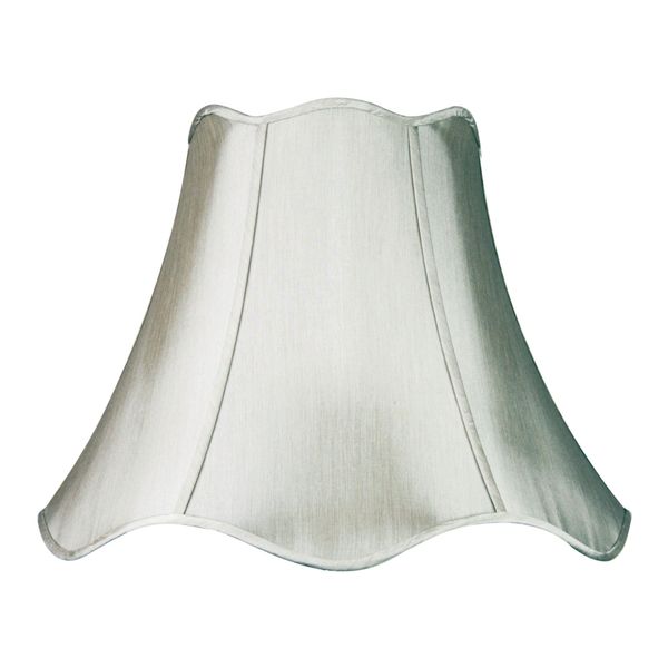 Empire Pewter Shantung Floor Lamp Shade