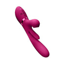 Vive Ena Pink 25 Cm Thrusting Vibrator With Air Wave Stimulator