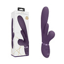 Vive Ena Pink 25 Cm Thrusting Vibrator With Air Wave Stimulator