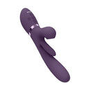 Vive Ena Pink 25 Cm Thrusting Vibrator With Air Wave Stimulator