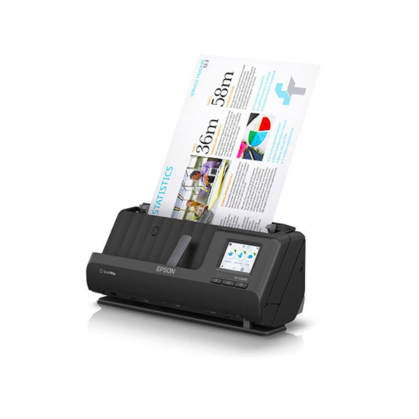 Epson Workforce Es C380W Compact Desktop Scanner With Touchscreen