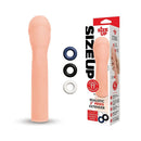 Size Up Realistic Penis Extender Flesh Penis Extension Sleeve