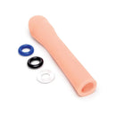 Size Up Realistic Penis Extender Flesh Penis Extension Sleeve