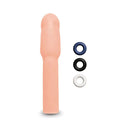 Size Up Realistic Penis Extender Flesh Penis Extension Sleeve
