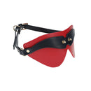 Ouch Milan Collection Blindfold Black Red Eyemask