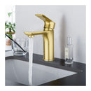 Bathroom Basin Mixer Tap Brass Vanity Round Square