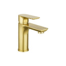 Bathroom Basin Mixer Tap Brass Vanity Round Square
